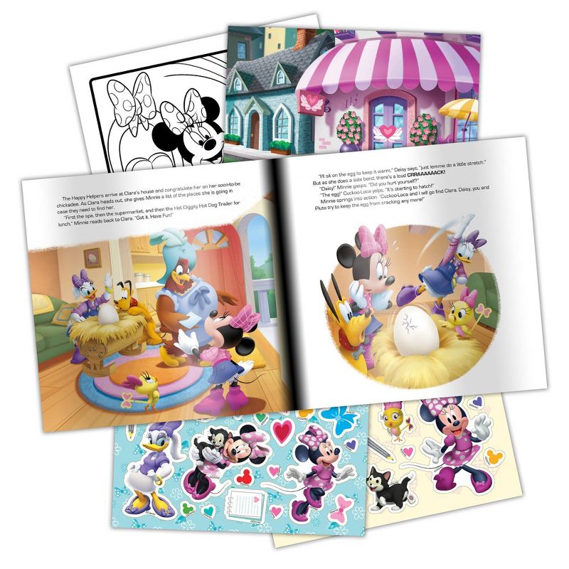 Disney Jr Read & Color Kit
