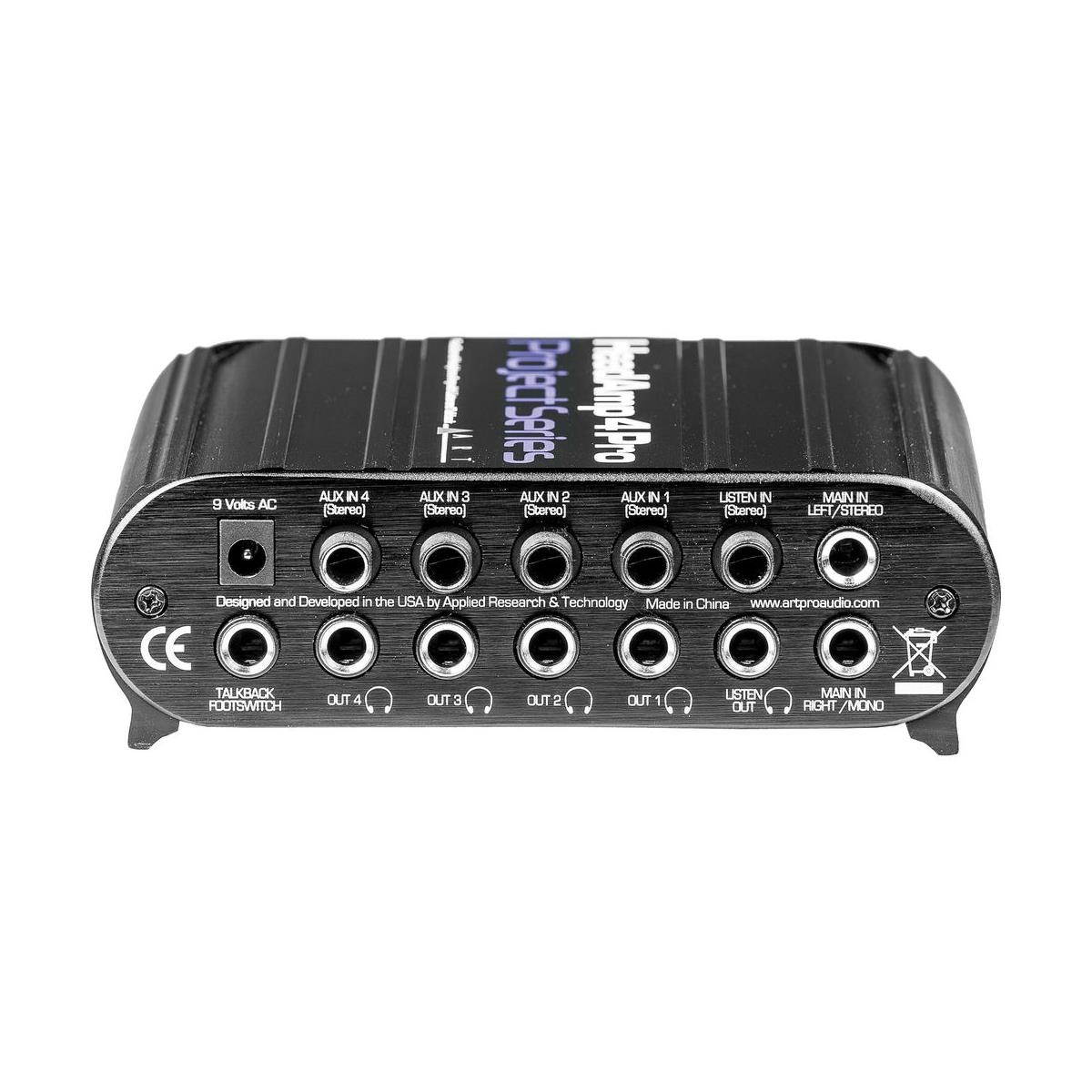 ART HeadAmp 4 Pro with Talk Back