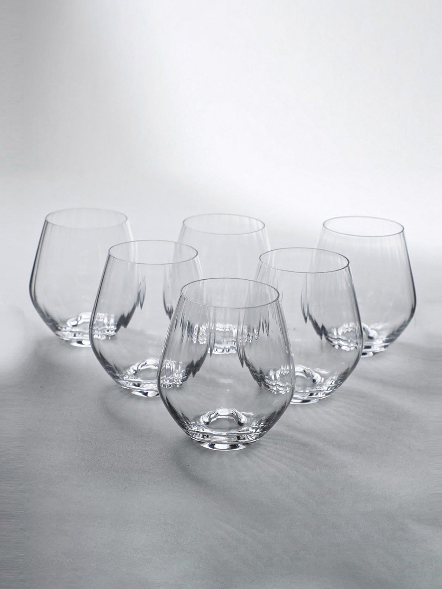 Melbify Roll Sip Transparent Cocktail Glass with straw 250ml - Set of 2