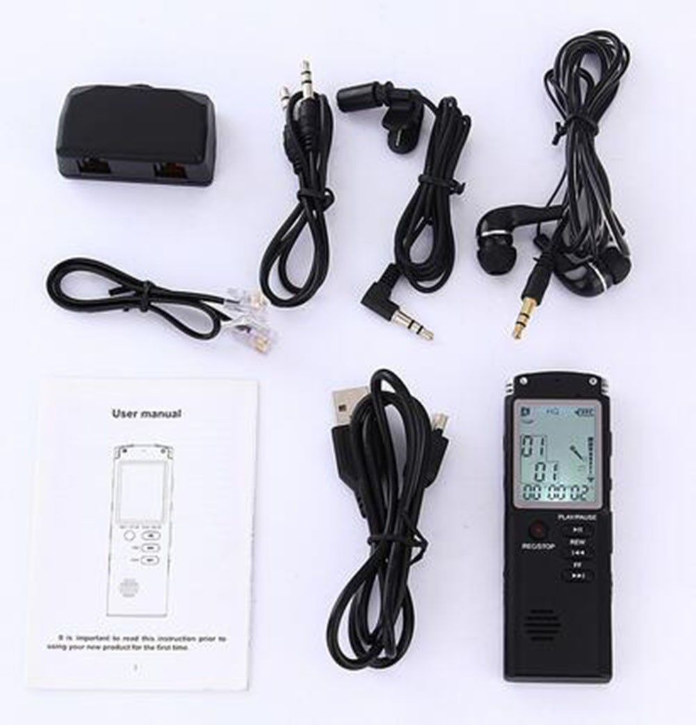 32GB Voice Recorder USB Professional 96 Hours Dictaphone Digital Audio Voice Recorder With WAV,MP3 Player