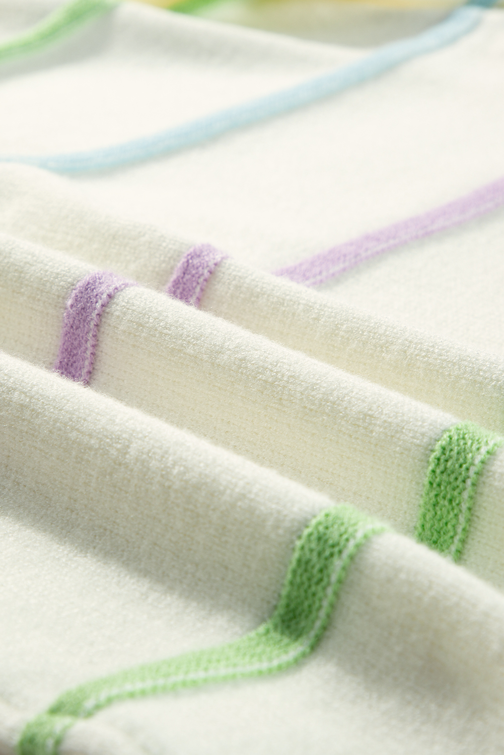 Pink Merry & Bright Pop Up Letter Waffle Knit Sweater