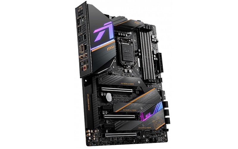 MSI MEG Z490 ACE Gaming Motherboard - Intel Z490 Chipset - LGA 1200 Socket - 128GB DDR4 SDRAM Supported - 4 x DIMM Memory Slots - 6 x SATA 6 Gb/s