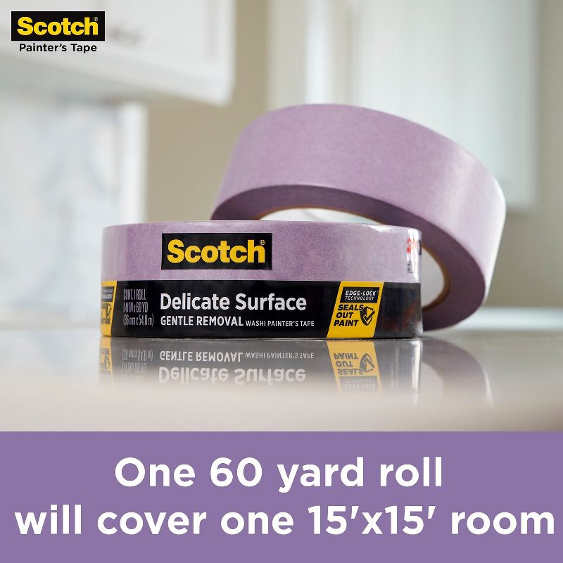 SI Products ScotchBlue WALLS + WOOD FLOORS Painter's Tape T935208012PK