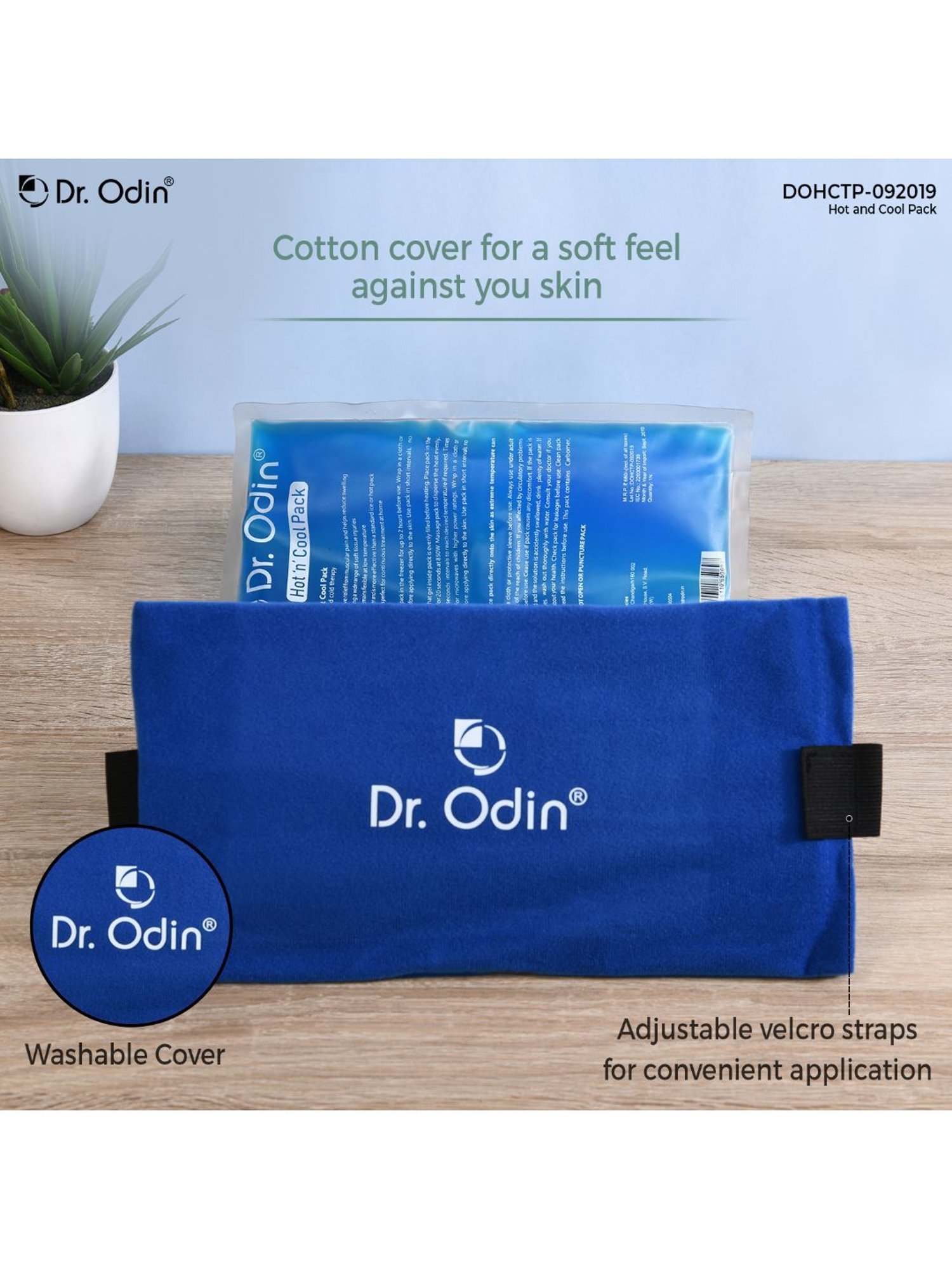 Dr. Odin Transparent Hot and Cool Gel Pack (Blue)