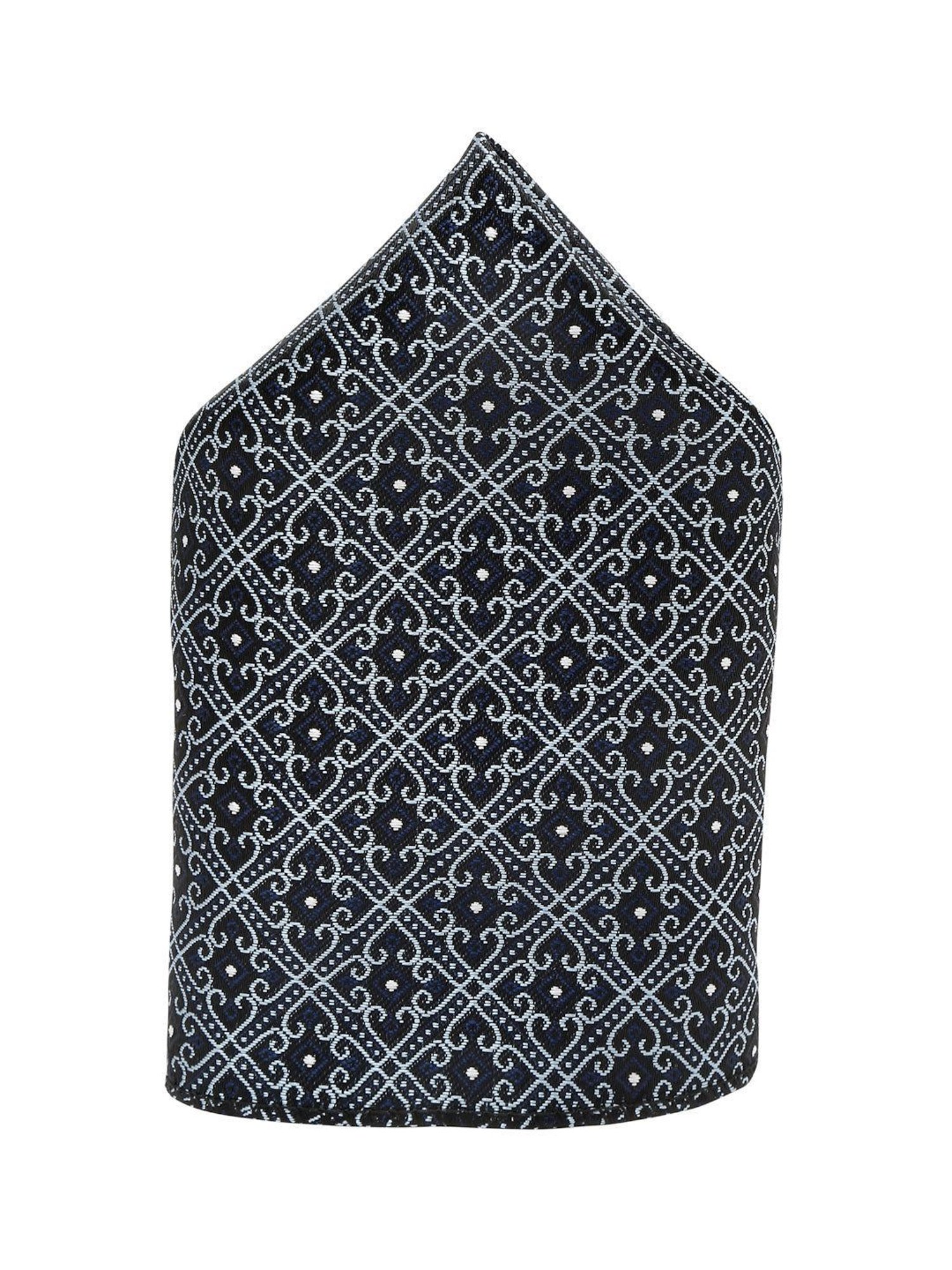 Louis Stitch Navy Printed Necktie Gift Set - Set of 3