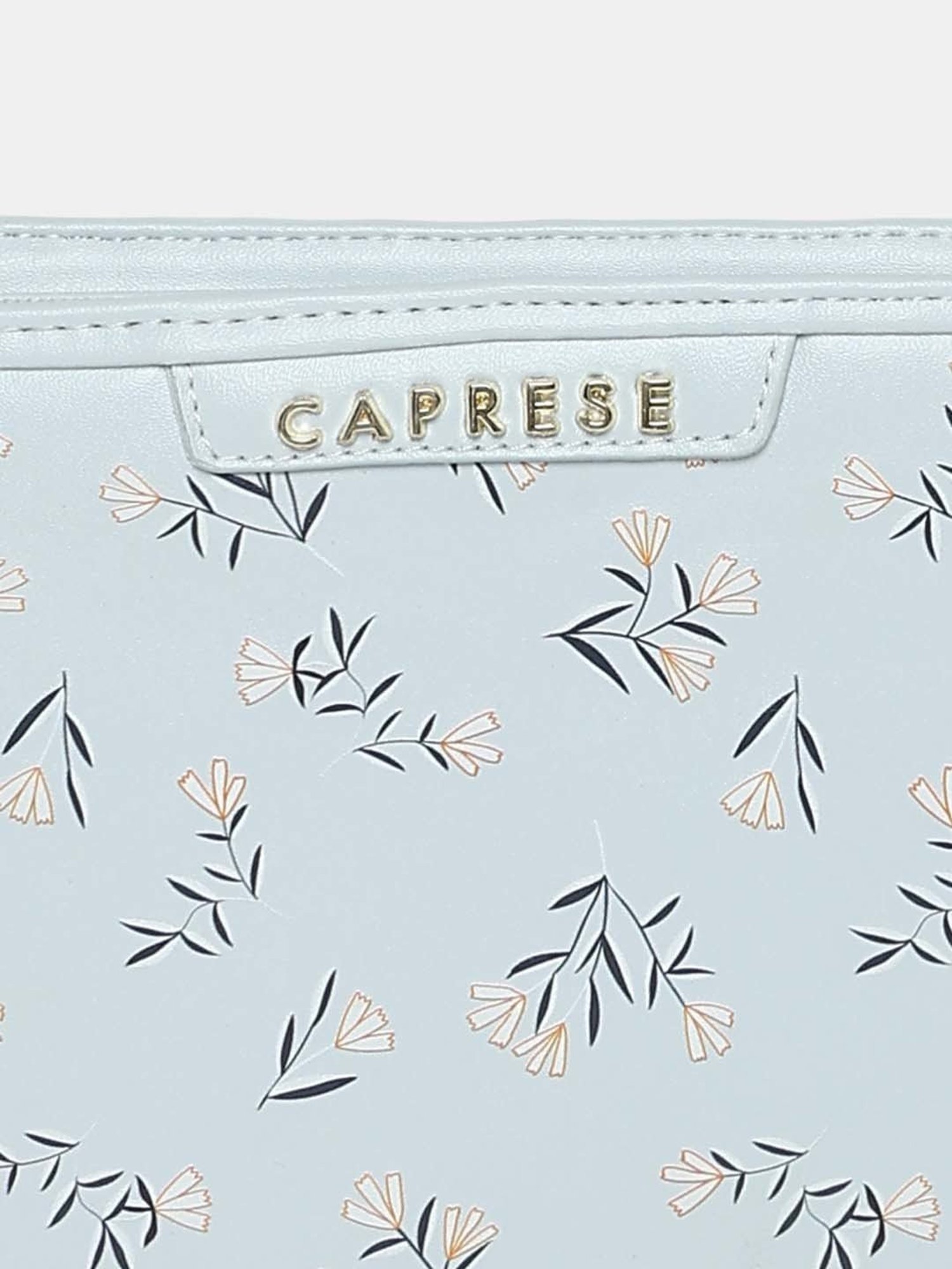 Caprese MERIDA Blue Floral Small Sling Handbag