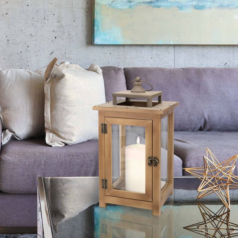 Melrose Set of 6 Rustic Black Hanging Large Tea Light Candle Holders 21"