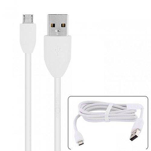 White 3ft USB Cable Rapid Charger Sync Power Wire Micro-USB Data Cord Supports Fast Charging for T-Mobile Samsung Galaxy On5 - T-Mobile Samsung Galaxy S3 (SGH-T999)