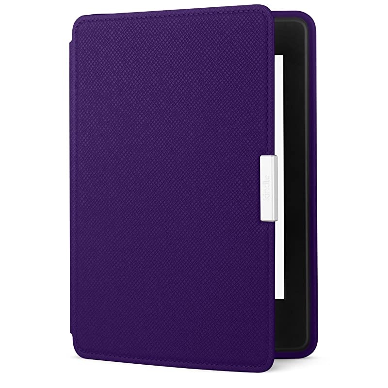 Kindle Paperwhite Leather Case, Royal Purple - fits all Paperwhite generations prior to 2018 (Will not fit All-new Paperwhite 10th generation)