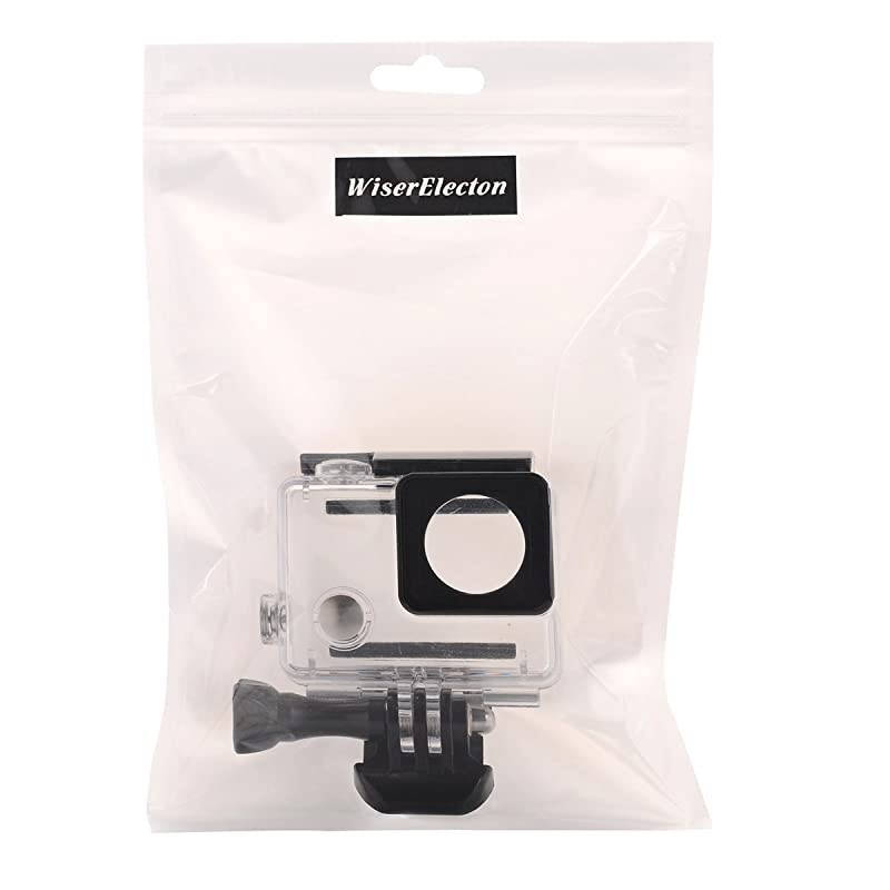 Side Open Skeleton Housing for GoPro Hero4 Hero3+ Hero 3 Cameras with Touch Function Protective Backdoor and Lens