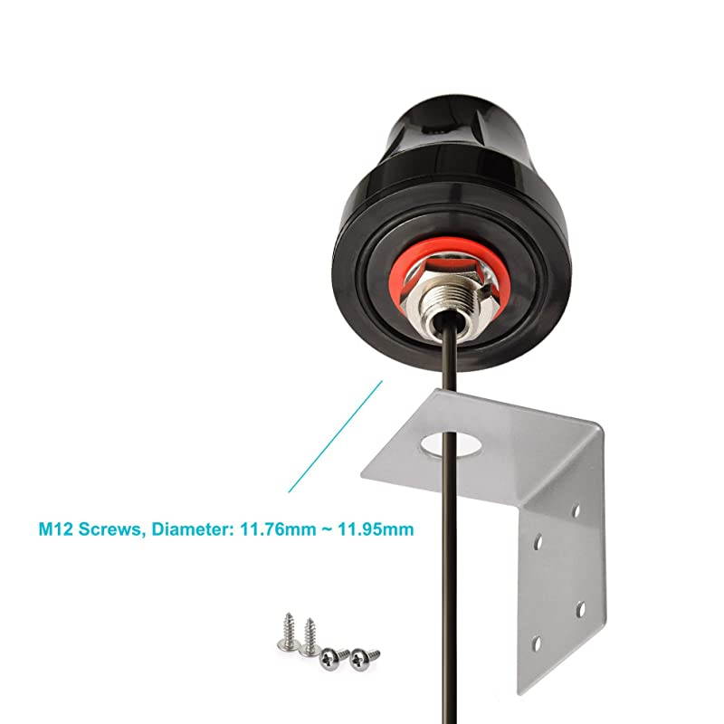 4G LTE Outdoor Fixed Bracket Wall Mount Waterproof Antenna5dBi SMA Male Antenna for Verizon ATT TMobile Sprint 4G LTE Router Gateway Modem Mobile Cell Phone Signal Booster Cellular Amplifier