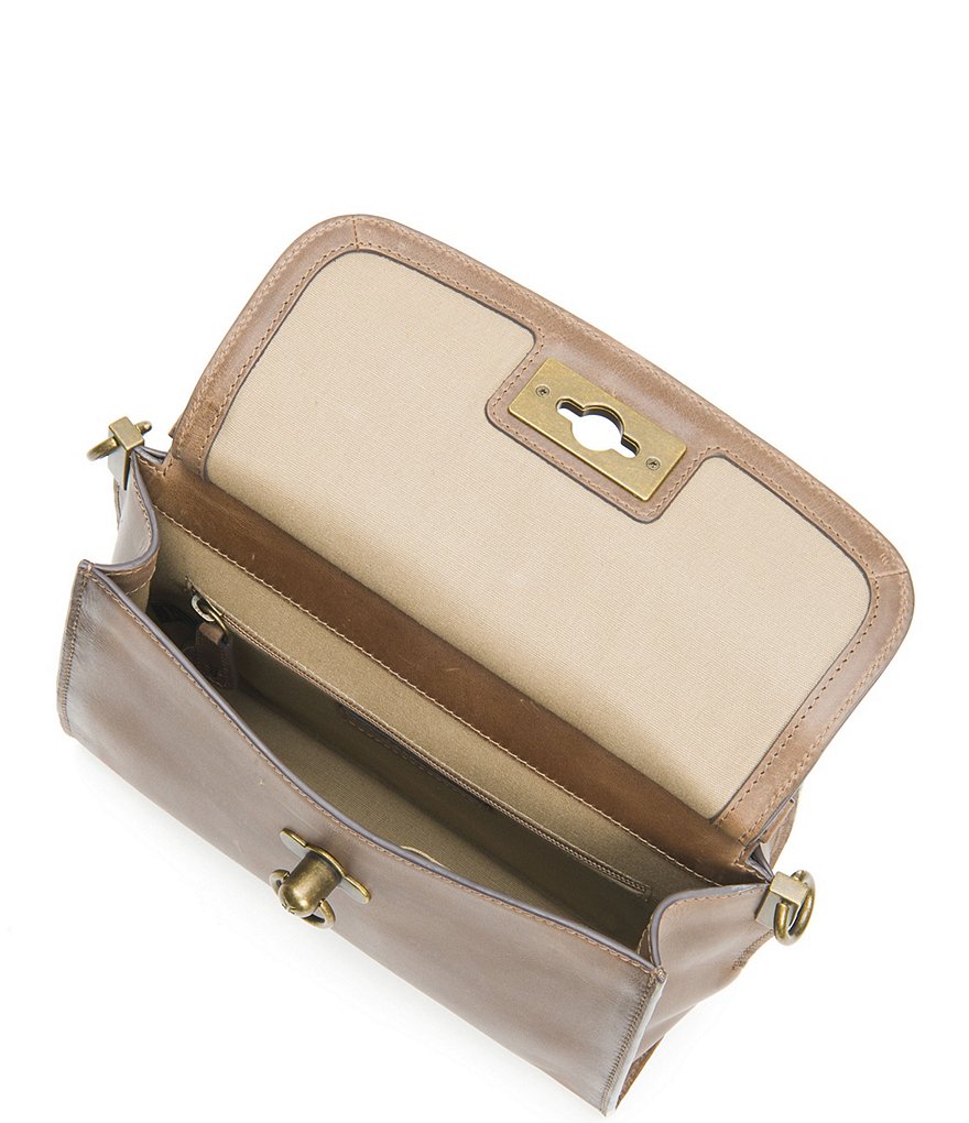 Frye Farrah Top Handle Leather Satchel Bag