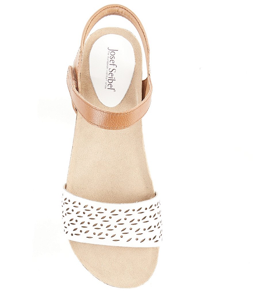 Josef Seibel Clea 09 Perf Wedge Sandals