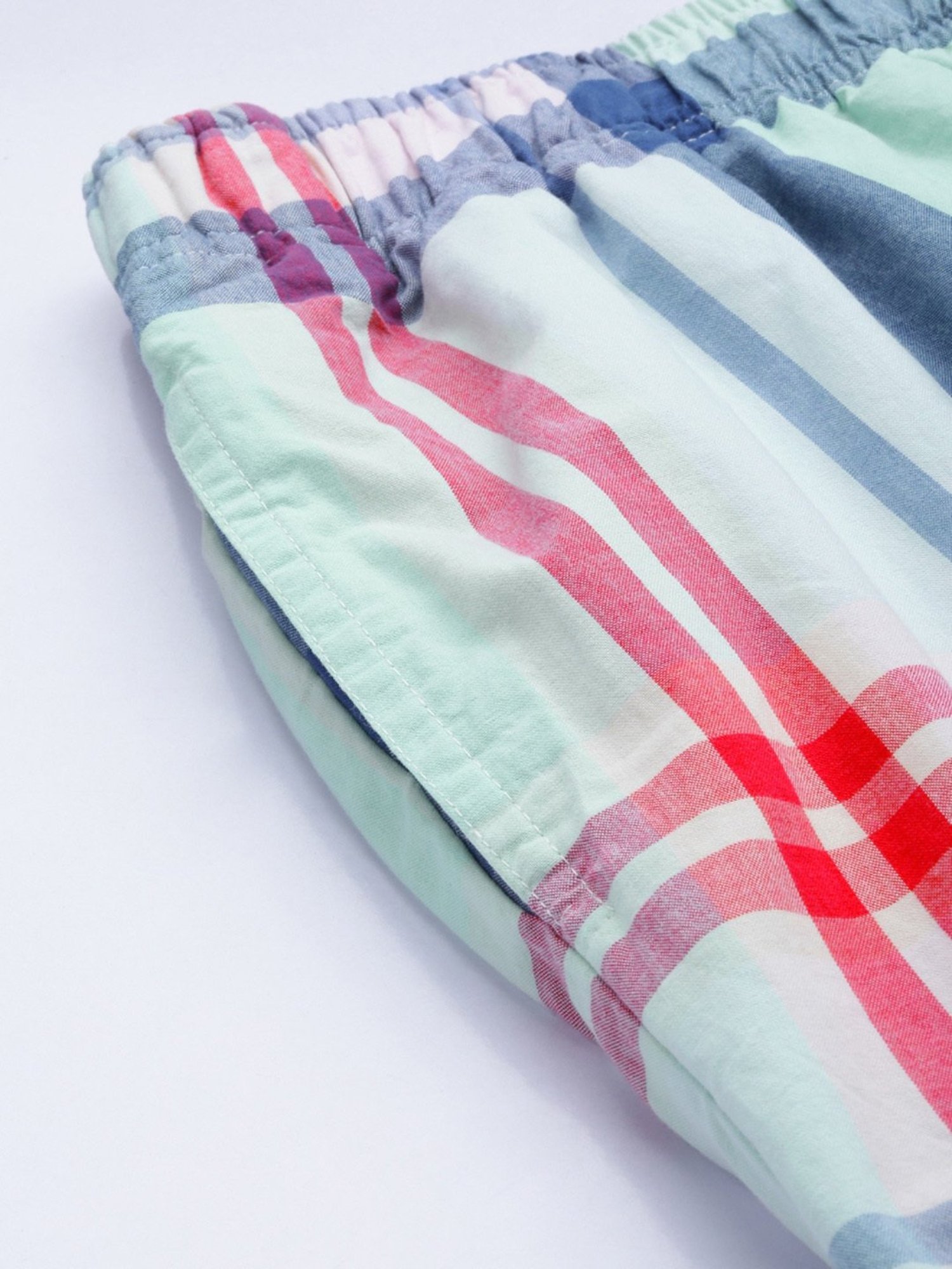 Clt.s Multicolor Check Tunic With Pyjamas