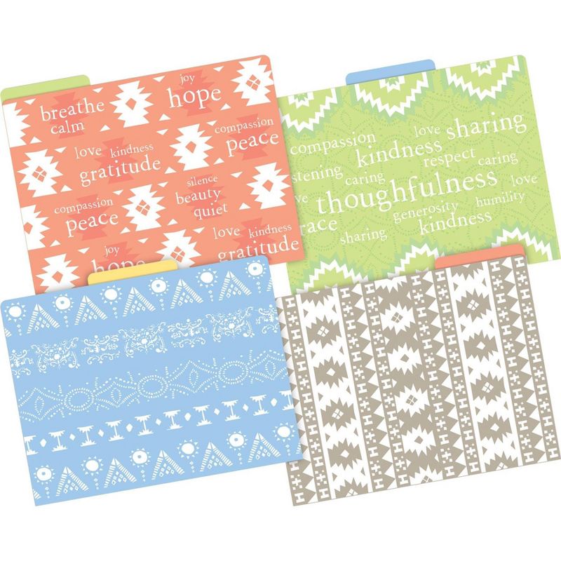 Barker Creek 24ct File Folders - Thoughtfulness