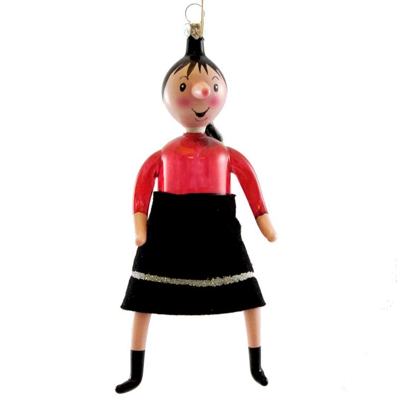 Italian Ornaments 6.5" Olive Oil Ornament Popeye Italian Cartoon  -  Tree Ornaments