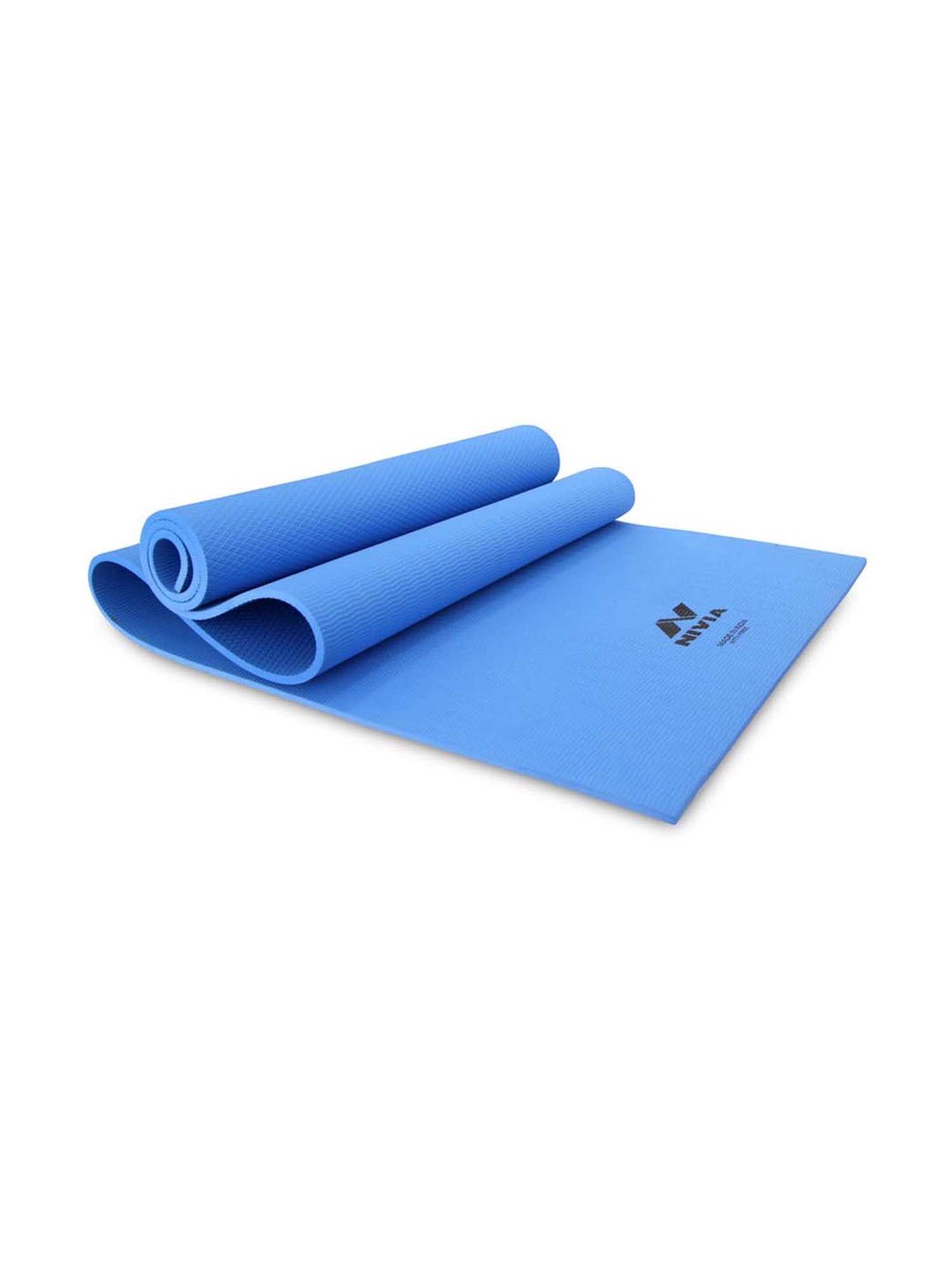 Nivia Blue Anti-Skid Yoga Mat (8mm)