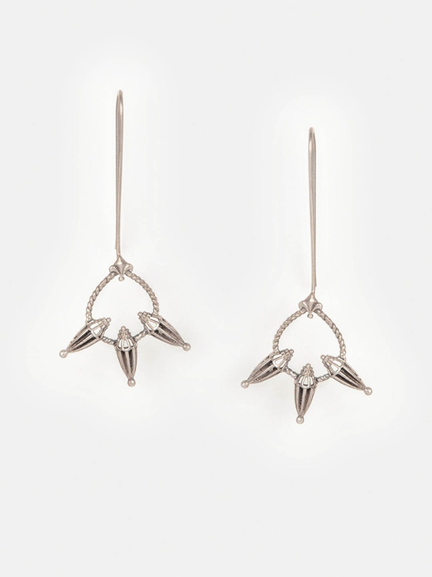 Shaya Champakali Inspired 92.5 Sterling Silver Earrings for Women