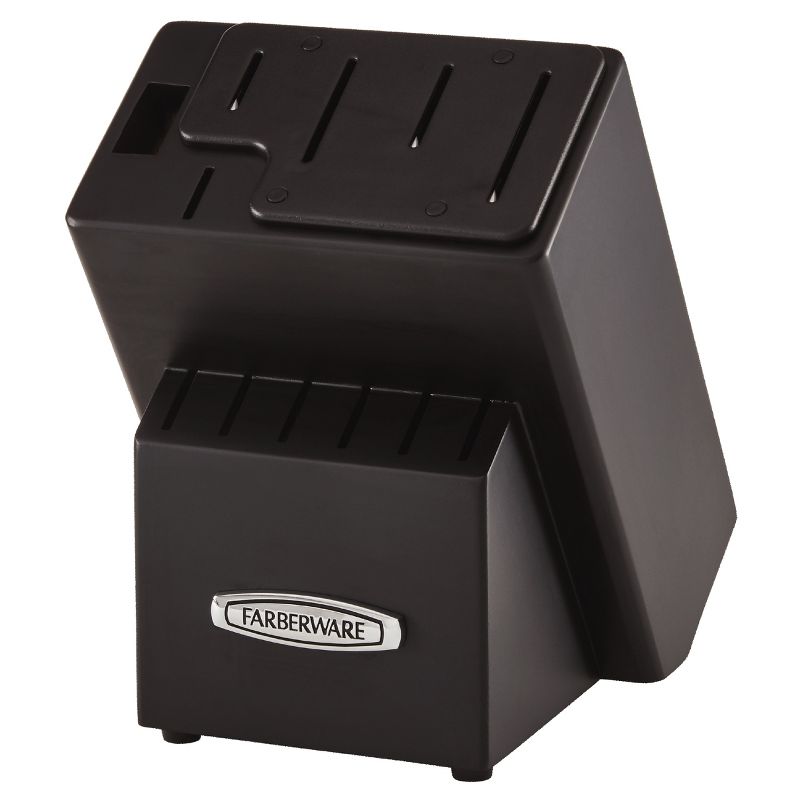 Farberware Edgekeeper 13 Piece Self Sharpening StainlessSteel Hollow Handle Knife Block Set