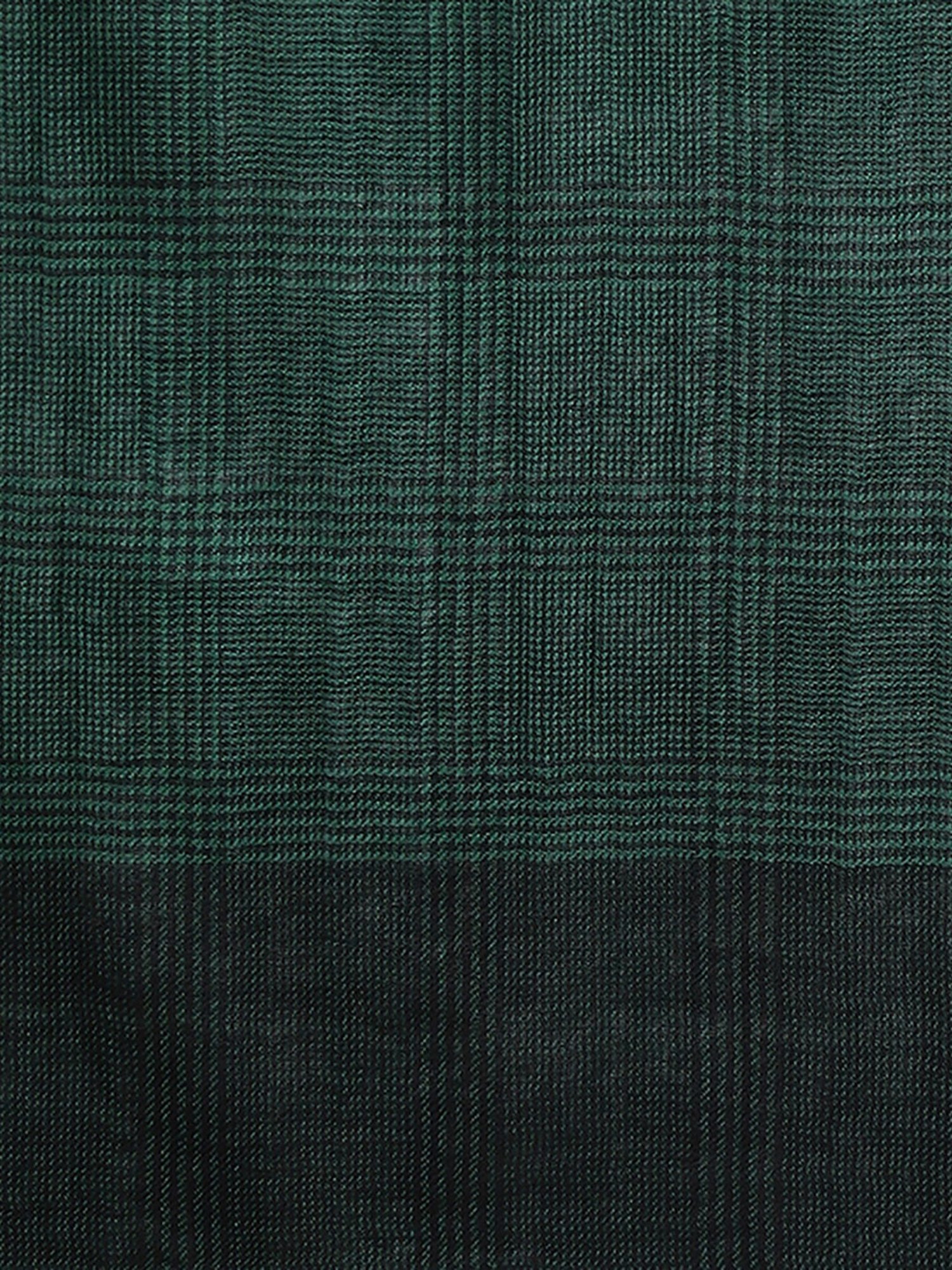 Fabindia Green Check Muffler