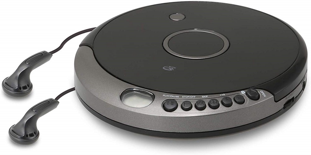 GPX PCB319B CD/MP3 Player with Bluetooth