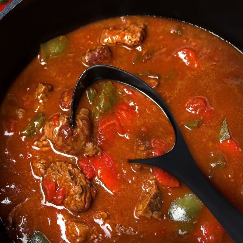 Zulay Kitchen Nylon Soup Ladle Scoop Spoon