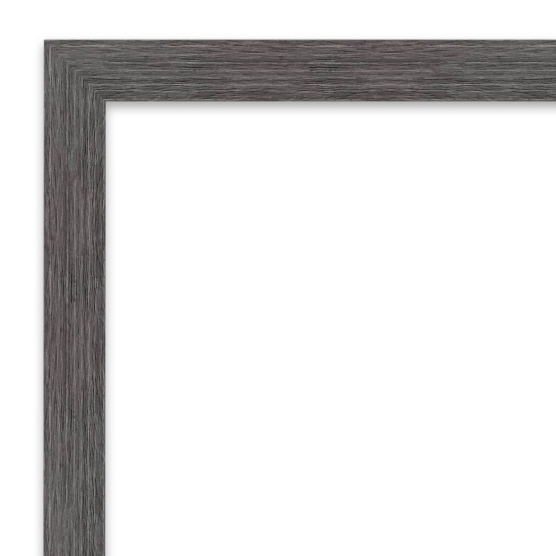 Pinstripe Framed Full Length on the Door Mirror - Amanti Art