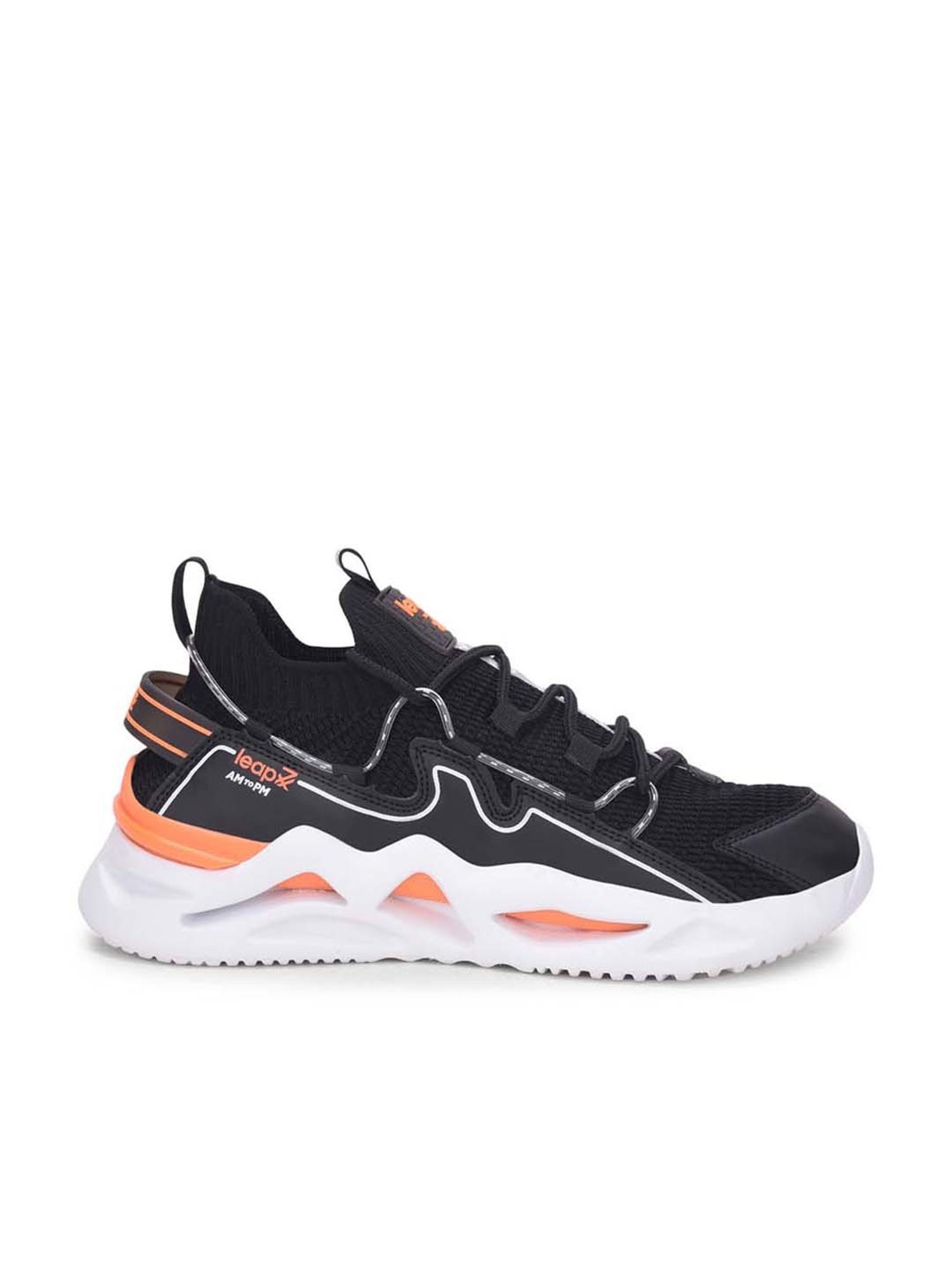 Leap7X by Liberty Men's NUCLEAR-1 Black Running Shoes