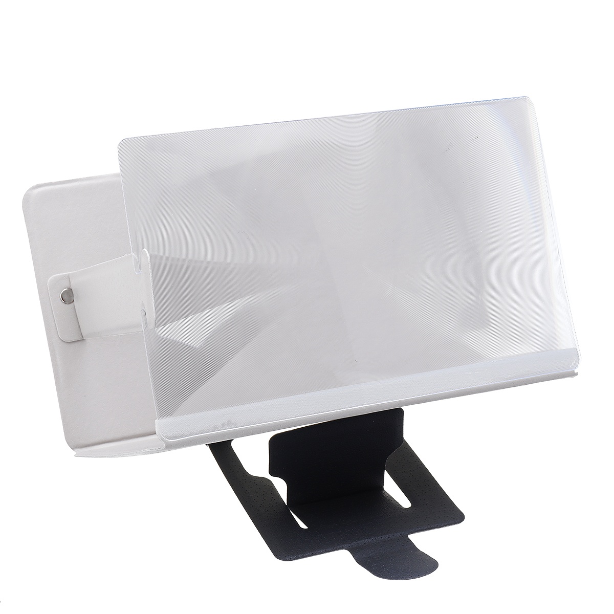 8" HD Phone Screen Magnifier Video Movie Amplifier For Smart Phone iPhone Samsung Huawei Xiaomi Black