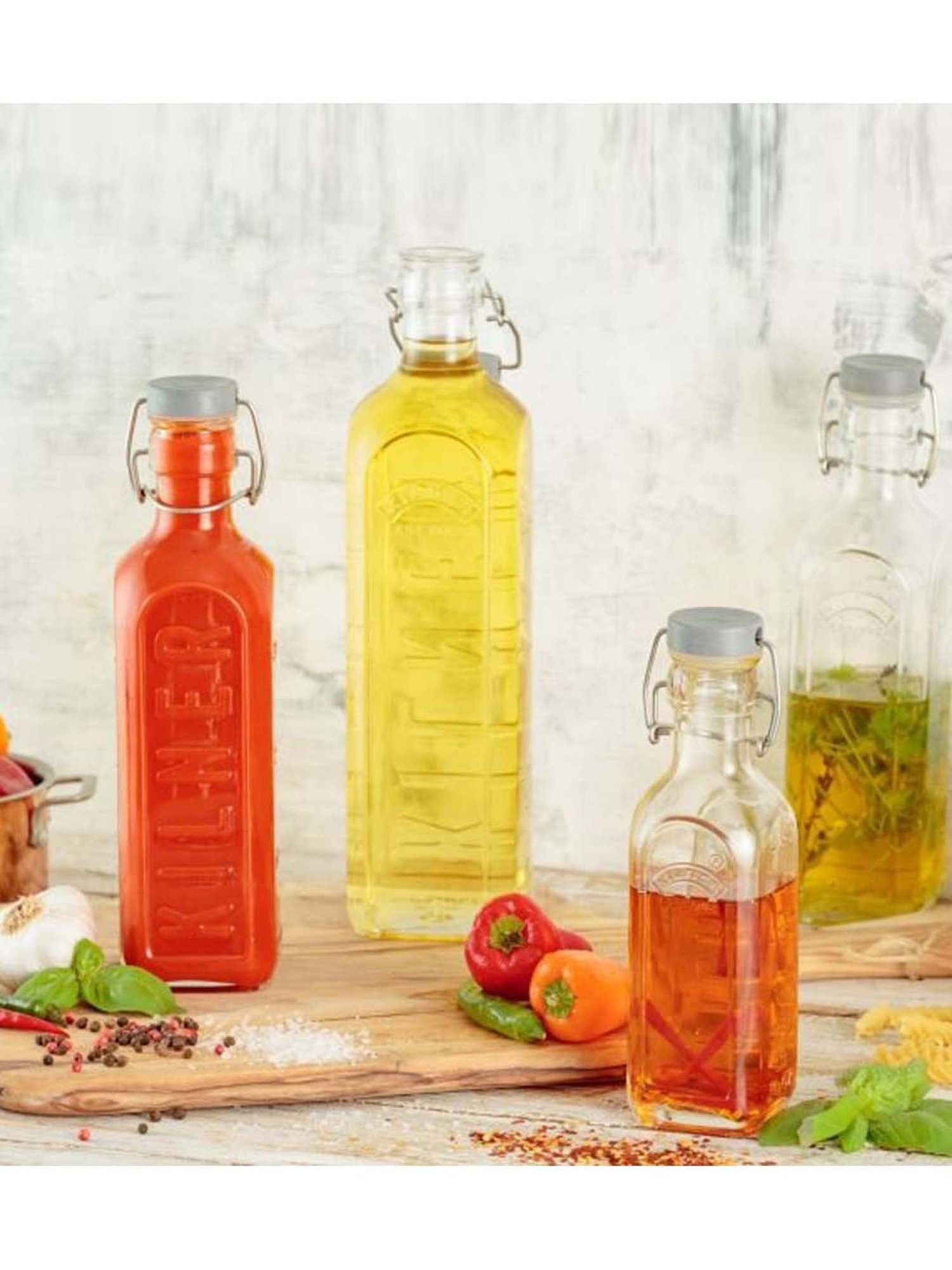 Kilner Transparent 6 cm Clip Top Bottle (0.3 L) - Set of 1