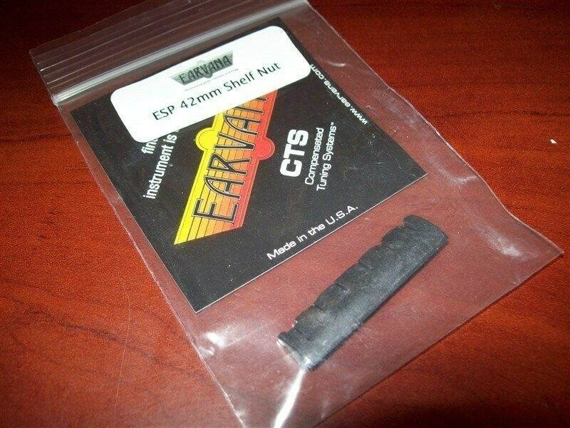 NEW - Earvana 42mm Drop-In Nut For ESP Guitars - BLACK