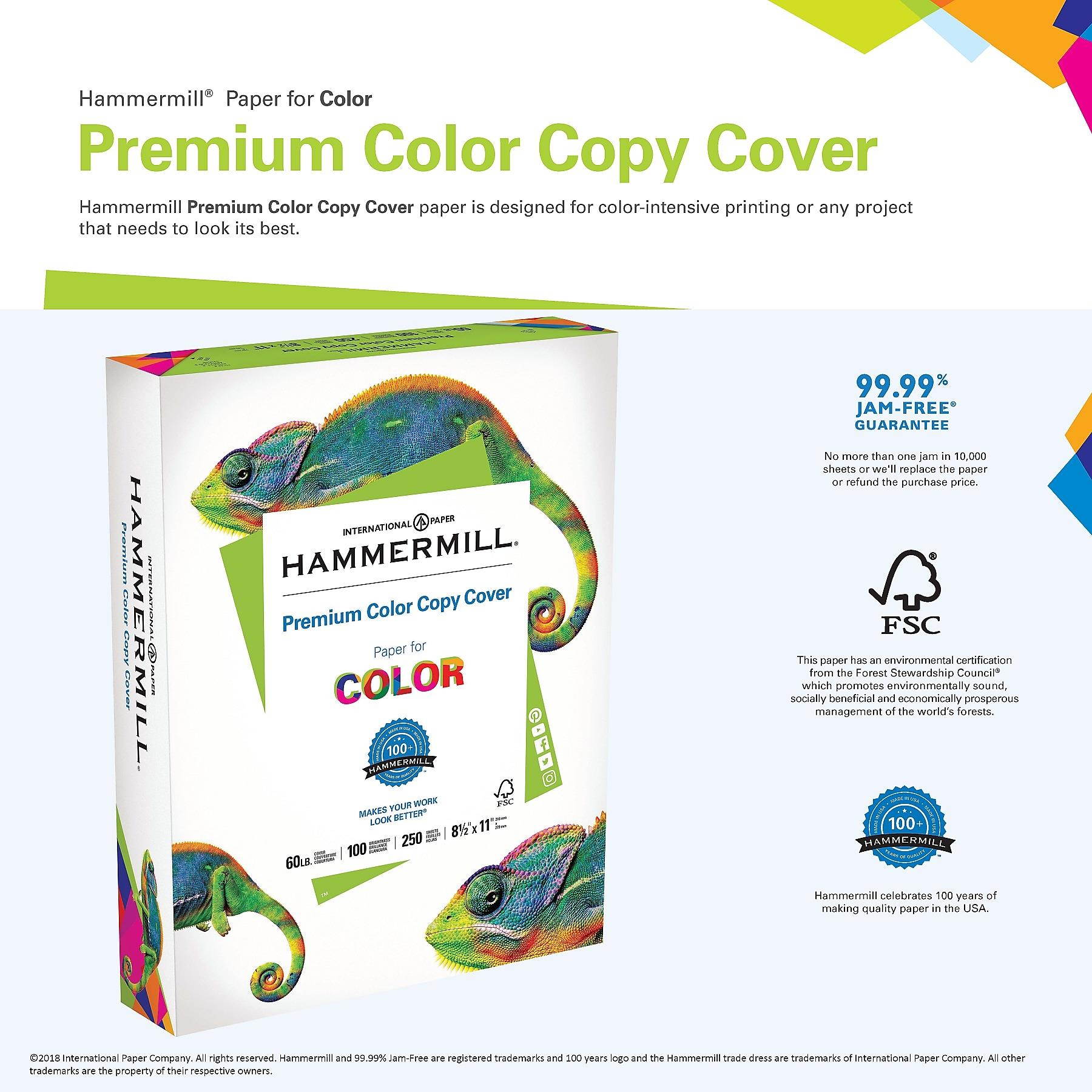 Hammermill Paper Premium Color Copy Cover 100 HAM120040