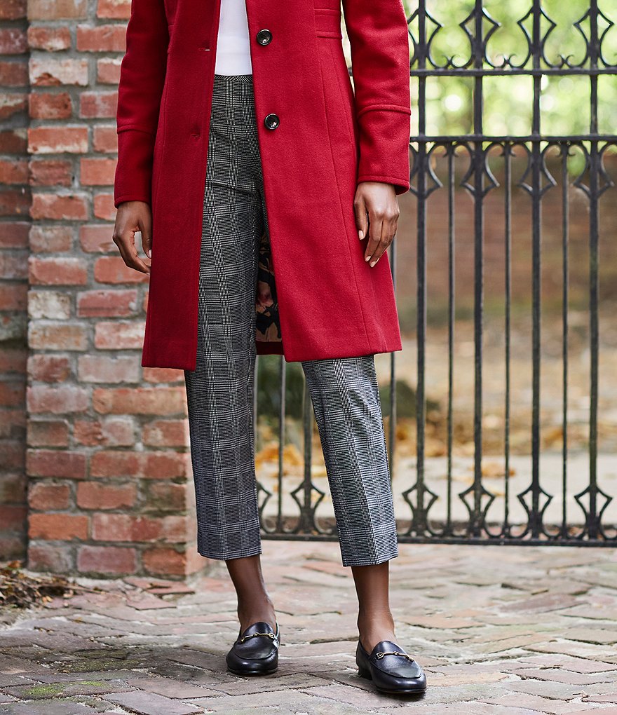 Jack Rogers Blair Pointed Toe Bow Leather Flats