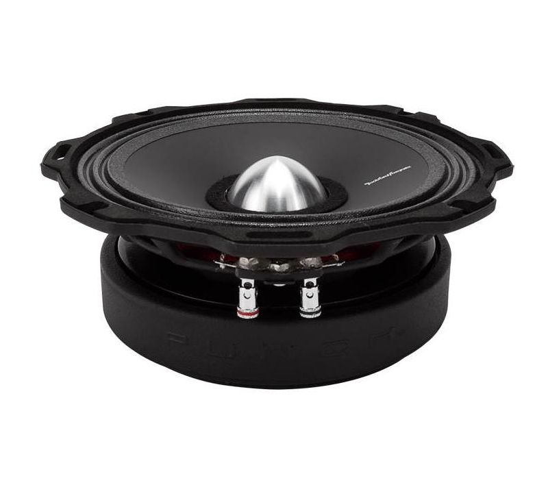 Rockford Fosgate PPS4-6 6.5" 200W 4-Ohm Impedance Mid-Range Car Speaker (Single)