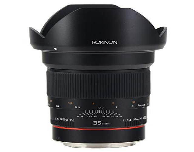 Rokinon Rk35Mc Camera Lens 35Mm F1.4 Umc Ultra Wide Angle