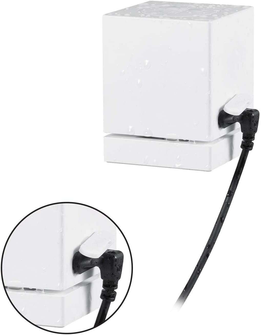 Wasserstein 25ft/7.6m Weatherproof Outdoor Charger for Wyze Cam Outdoor (Black) (NOT for Wyze Cam V2/V3/Pan) (Camera NOT Included)