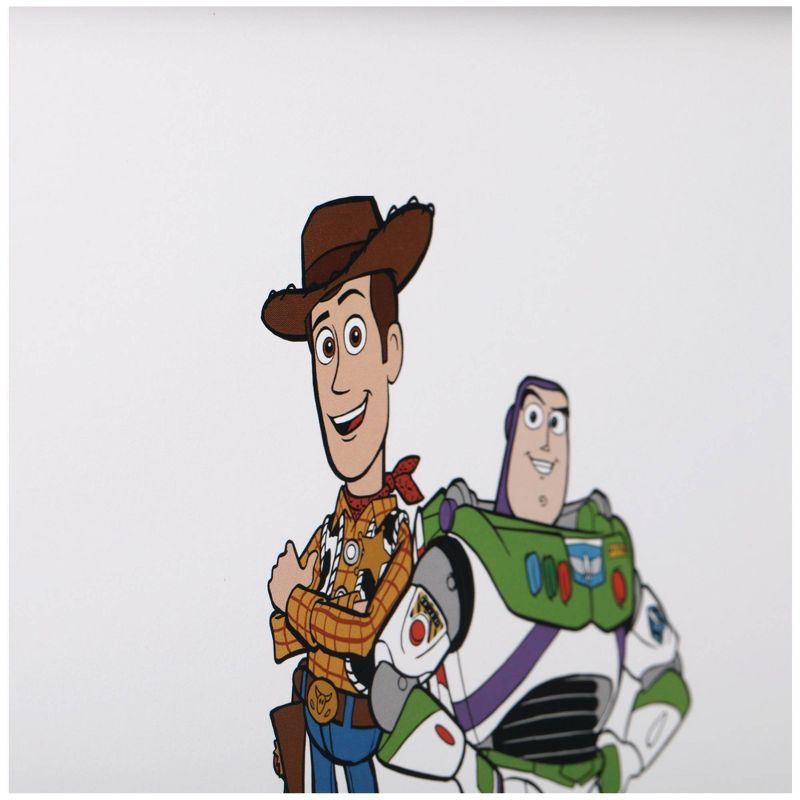 Toy Story Friend In Me Wood Framed Wall Canvas