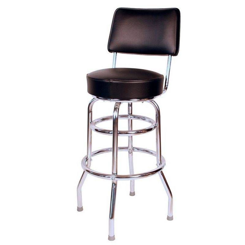 30" Floridian Swivel Barstool Black - Richardson Seating