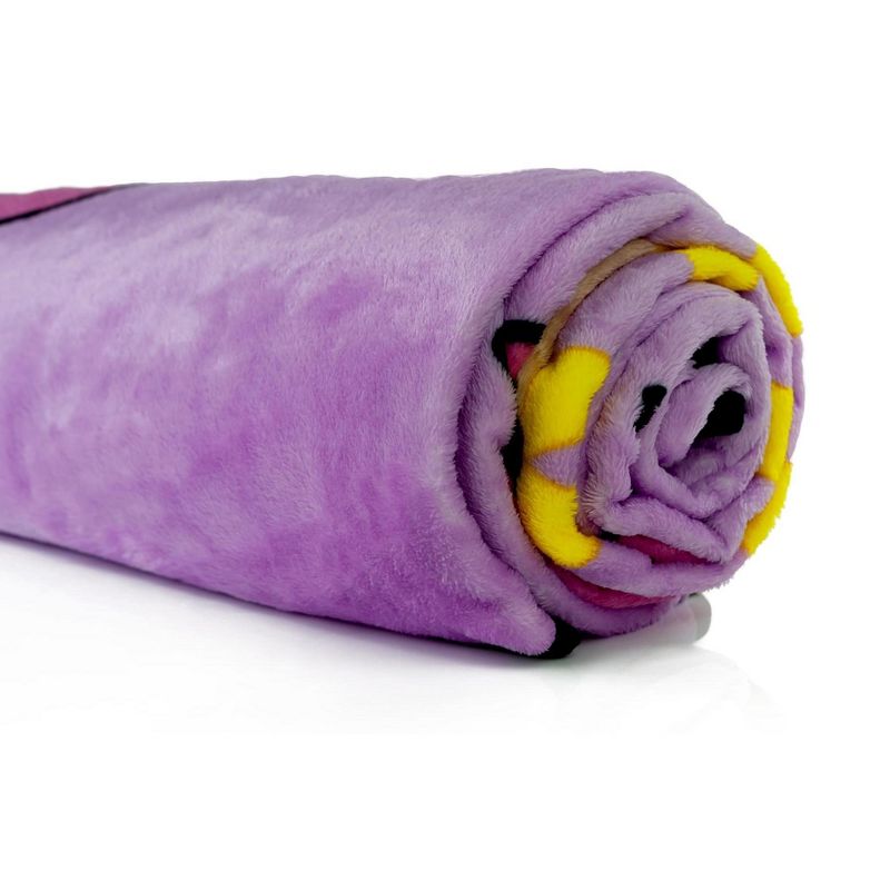 Surreal Entertainment Bob's Burgers Louise Throw Blanket | I Smell Fear On You | 64 x 44 Inches