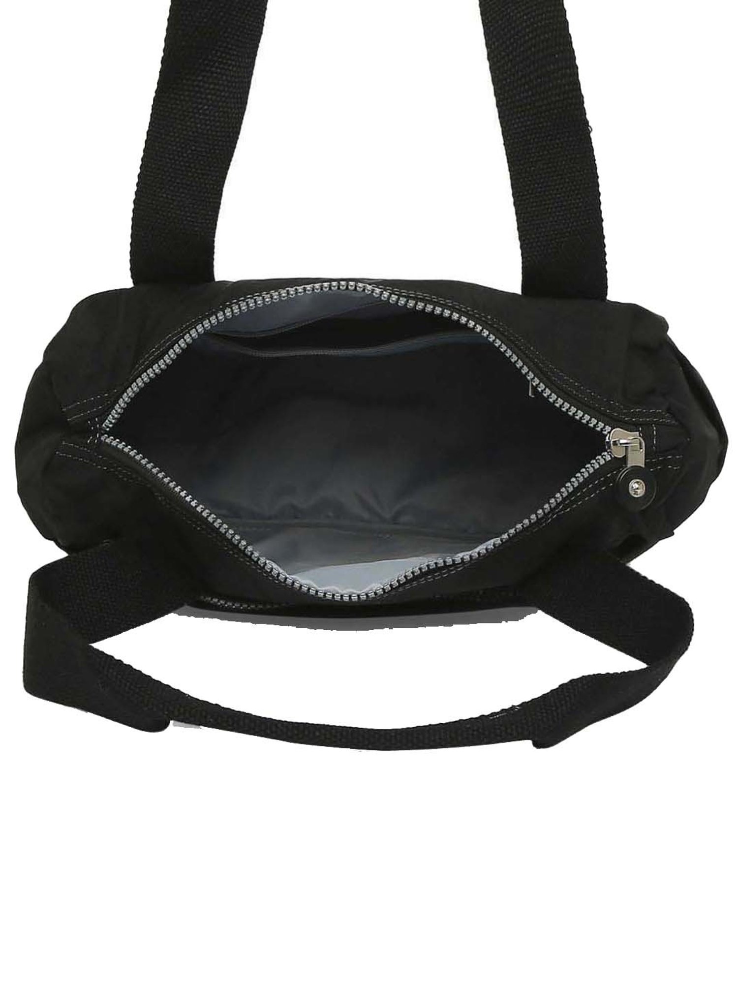 Baomi Black Solid Medium Handbag