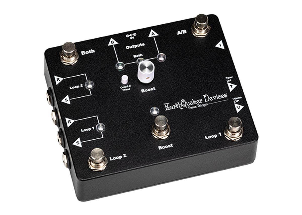 earthquaker devices swiss things guitar effects pedalboard reconciler