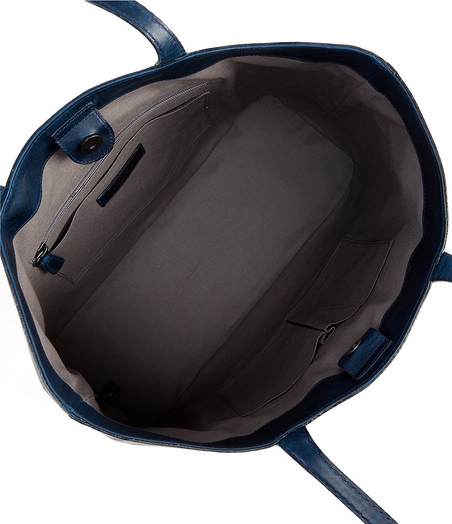 Frye Melissa Washed Leather Shopper Tote Bag