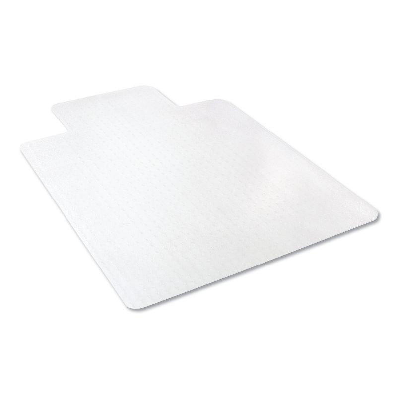 3'x4' Rectangle Solid Floor Mat Clear - Deflecto