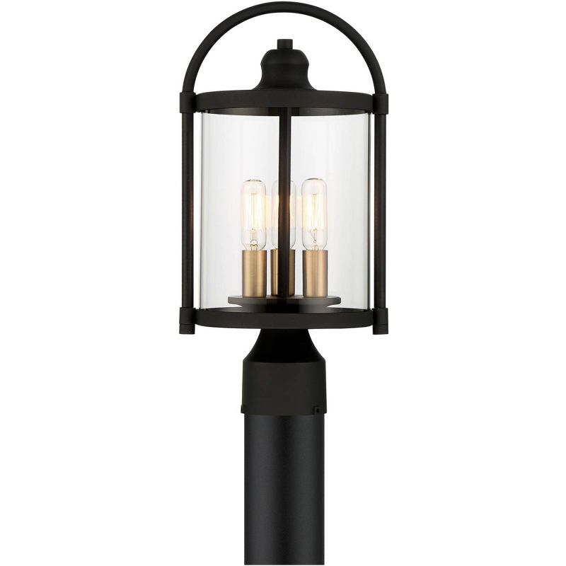 Kathy Ireland J du J Sierra Craftsman 18"H White Outdoor Post Mount Light