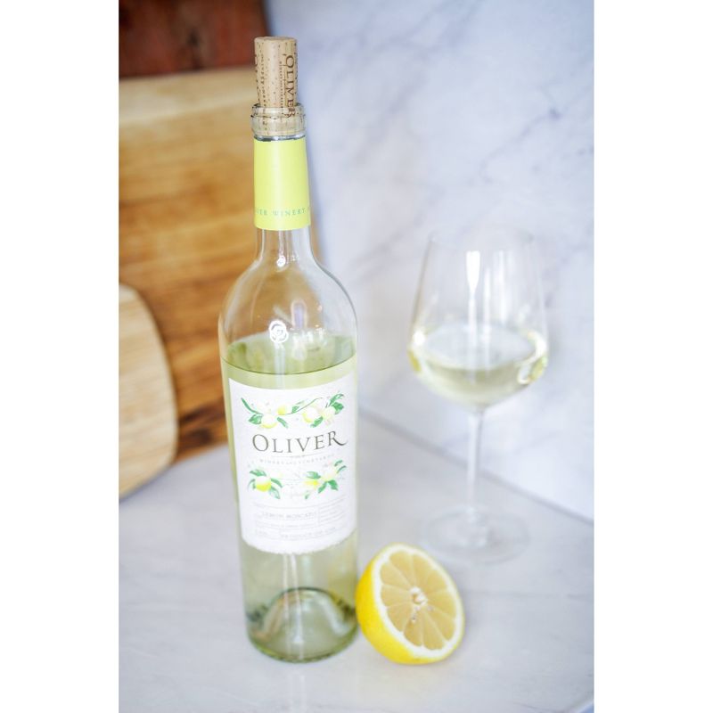 Oliver Lemon Moscato White Wine - 750ml Bottle