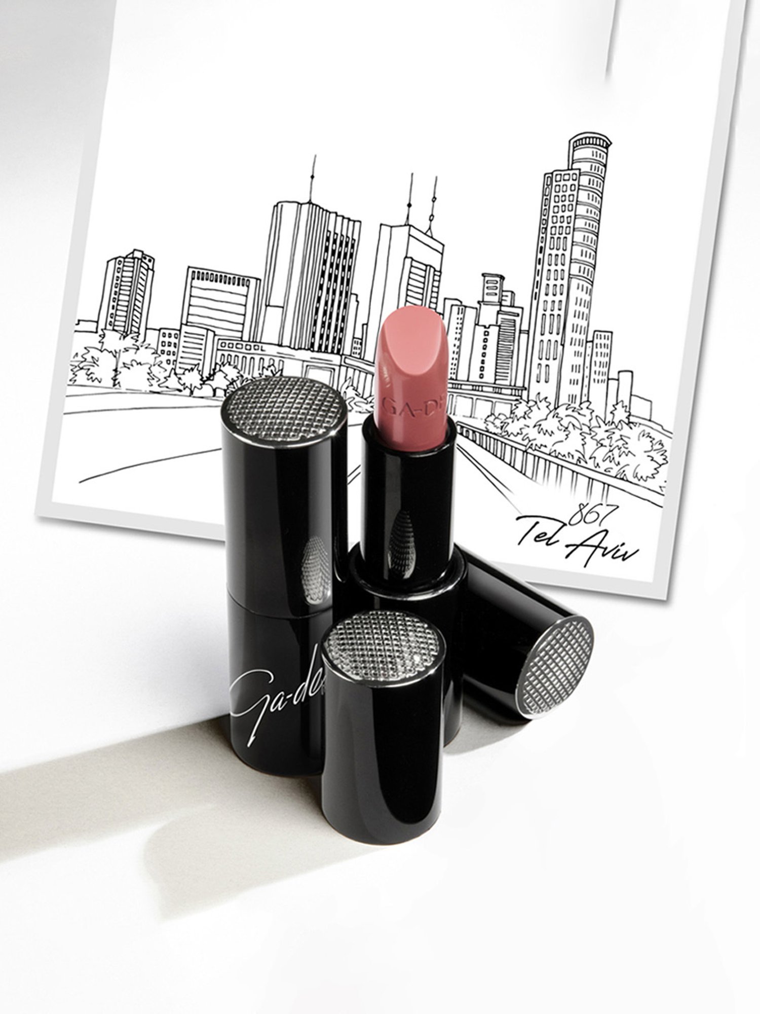 GA-DE Selfie Full Cover Lipstick 867 Tel Aviv - 4.2 gm