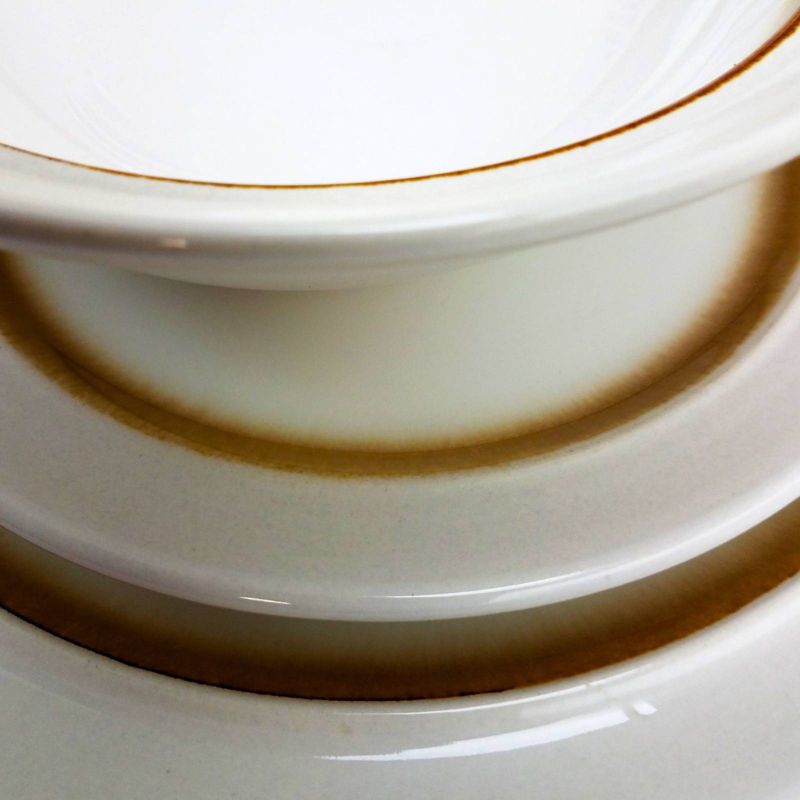 Gibson Home 16pc Stoneware Lawson Dinnerware Set