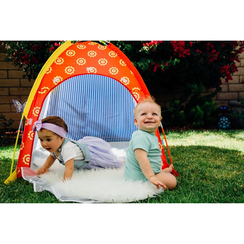 Magic Cabin - Outdoor Tent with Lights for Kids, Blue