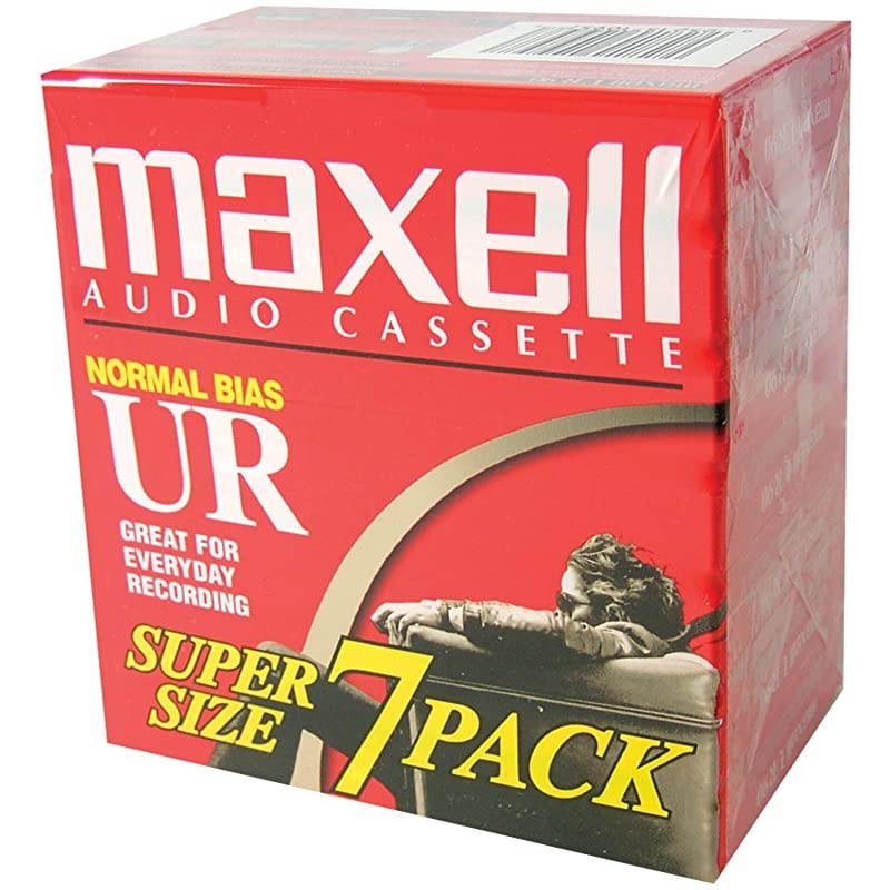 108575 Optimally Designed for Voice Recording Brick Packs with Low Noise Surface 90 Minute Audio Cassettes 7 Tapes Per Pack 2Pack
