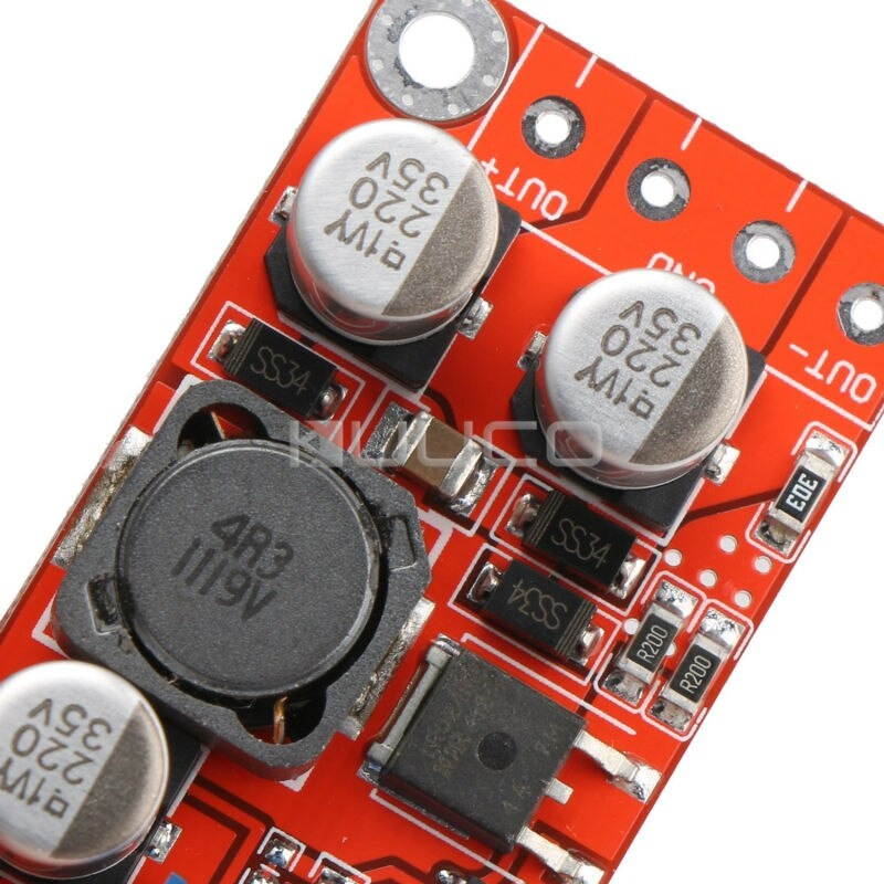 5 PCS/LOT DC Step-Up Converter DC 3~6V to 5~32V 0.3A 5W Adjustable Voltage Regulator DC 12V 24V Power Adapter